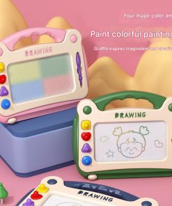 Children's oversized erasable drawing board magnetic writing board