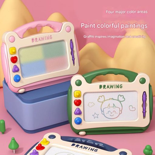 Children's oversized erasable drawing board magnetic writing board