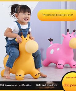 Toddler Girl Boy Inflatable Bouncing Animal Hopper exercise Birthday Gift Toy