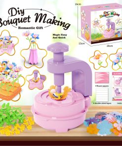Fabric Flower Bouquets Toys DIY Craft Kits Toys for Kids Flowers Toy B-Day Gifts
