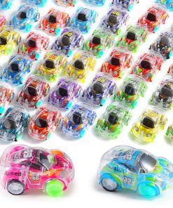 50 Pcs Mini Pull Back Cars Set Pull Back Racing Vehicles for Kids Toddlers