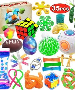 Scientoy Fidget Toy Set, Sensory Toy for ADD, Autistic Children, Anxiety Autism to Stress Relief